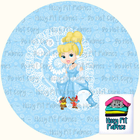 Digital File - Paisley Princess - Midnight Princess Panels